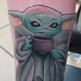 Tattoos - Baby Yoda - 142486